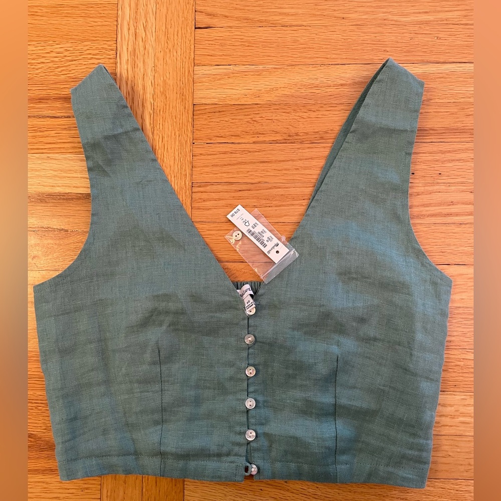 Madewell Linen Vest